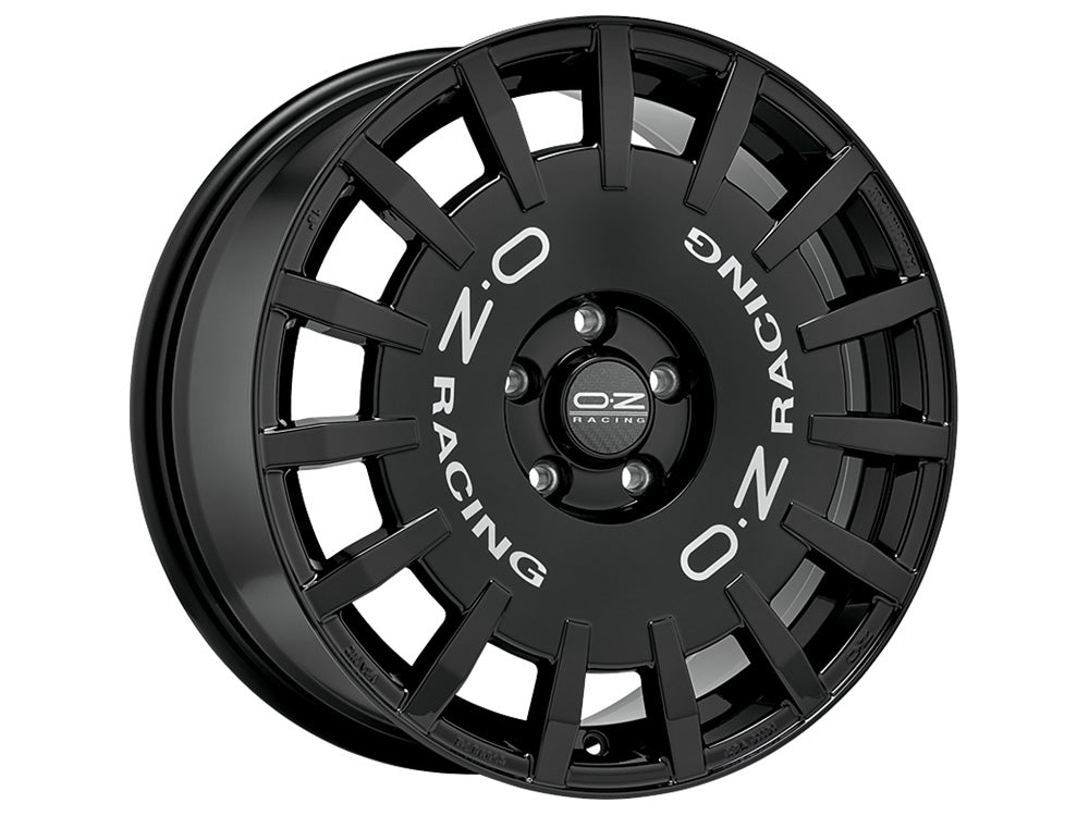 OZ Rally Racing 17x8" 5x100 ET35, Gloss Black