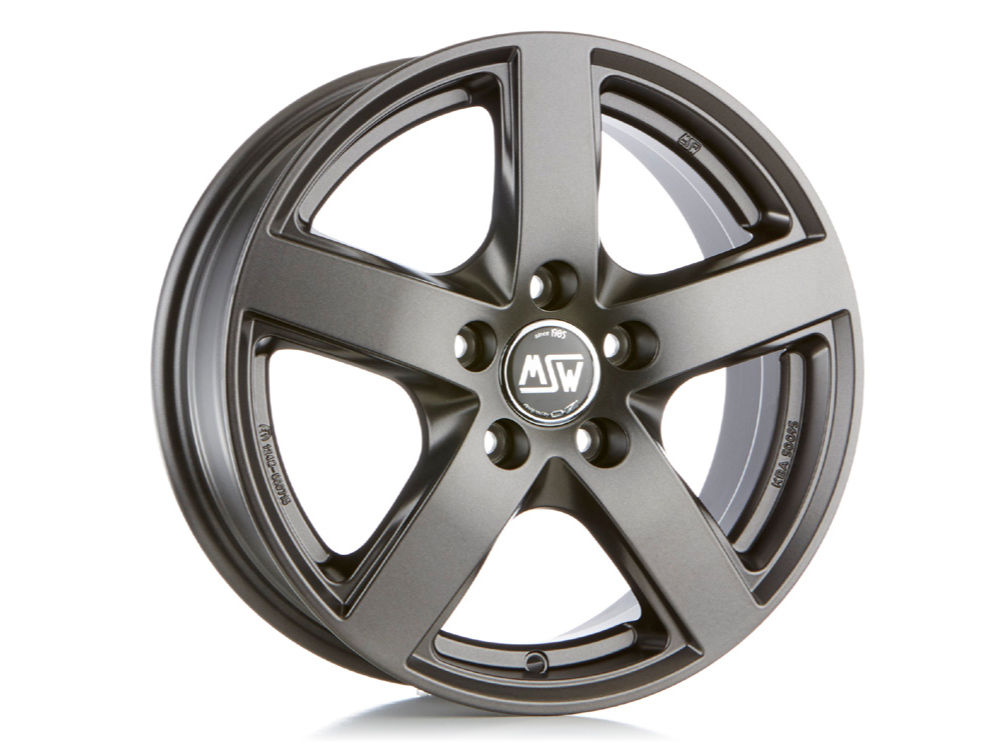 MSW 55 18x8.5" 5x112 ET48, Matt Dark Grey