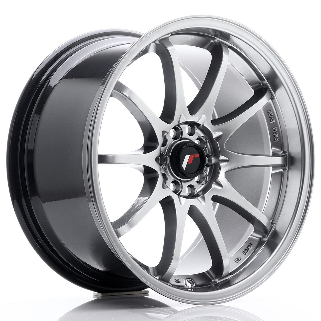 Japan Racing JR-5 18x9.5" 5x100/114.3 ET38, Hyper Black