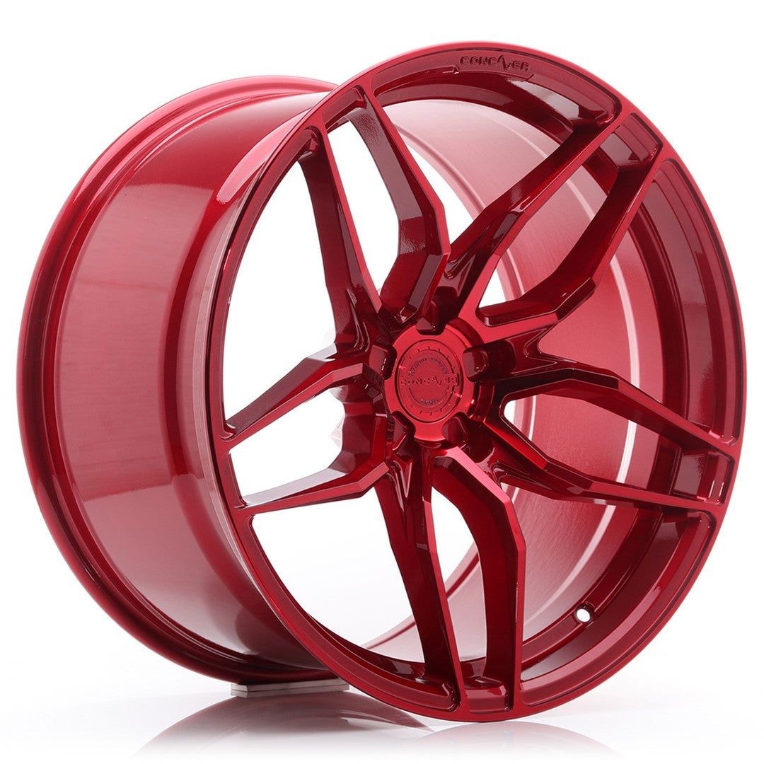 Concaver CVR3 20x11" (5 hole custom PCD) ET0-30, Candy Red
