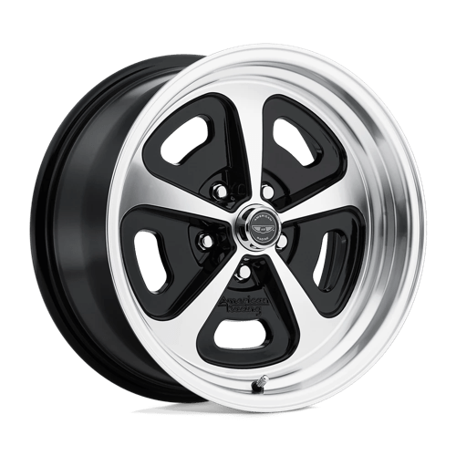 American Racing Vintage VN501 500 Mono Cast 17.0x7" 5x114.3 ET00, Gloss Black Machined