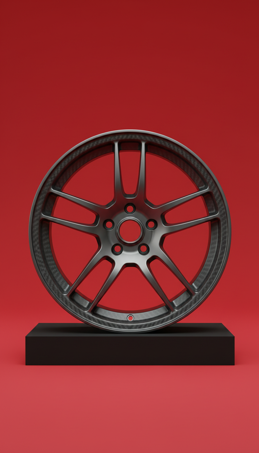 Set cerchi in carbonio ultraleggero
