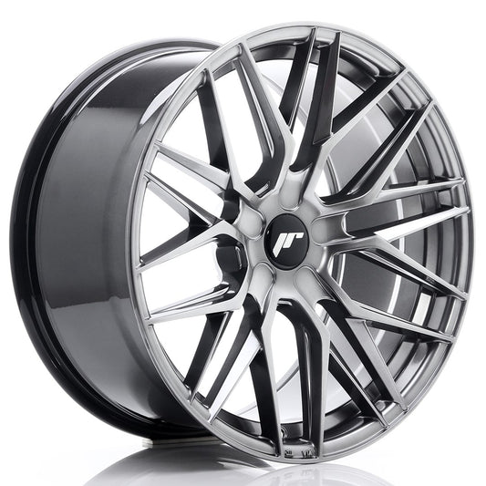 Japan Racing JR-28 Extreme Concave 19x9.5" (5 hole custom PCD) ET20-40, Hyper Black