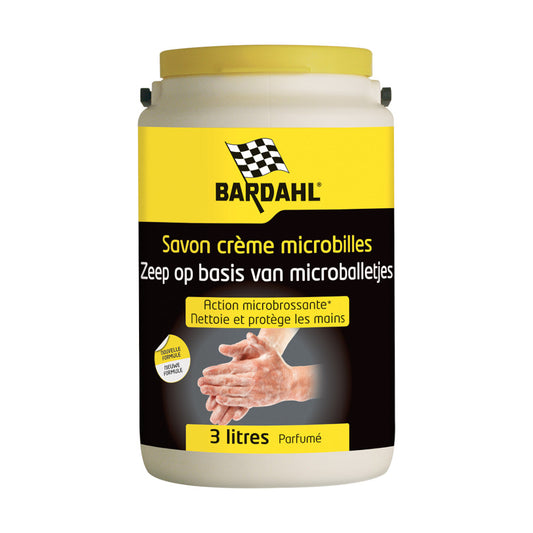 Bardahl Microbeads Cream Soap - Orange Scent (3L)