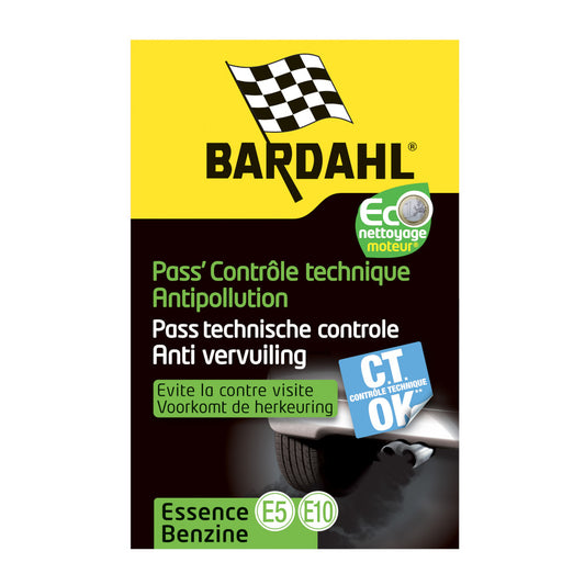 Bardahl Vehicle Safety Inspection Petrol Engine Kit (Injector Cleaner 500 ml + Stop Smoke 300 ml)