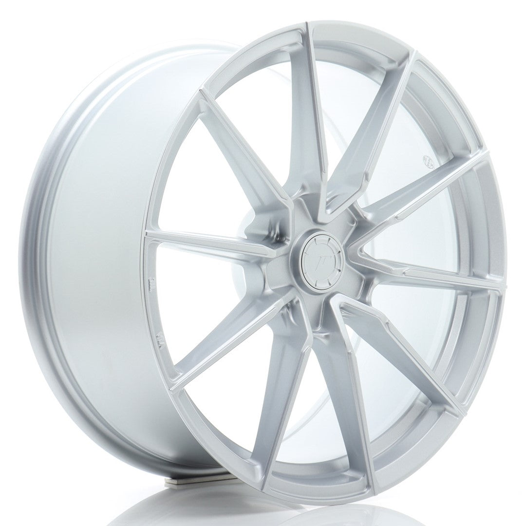 Japan Racing SL-02 Super Light 19x8" (5 hole custom PCD) ET20-40, Machined Silver