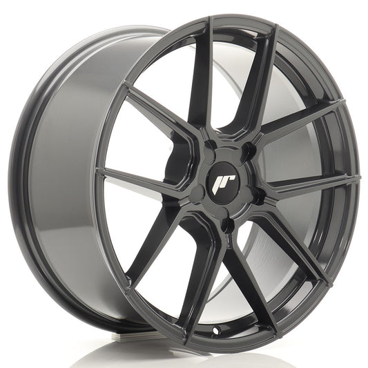 Japan Racing JR-30 19x8.5" (5 hole custom PCD) ET20-45, Hyper Gray