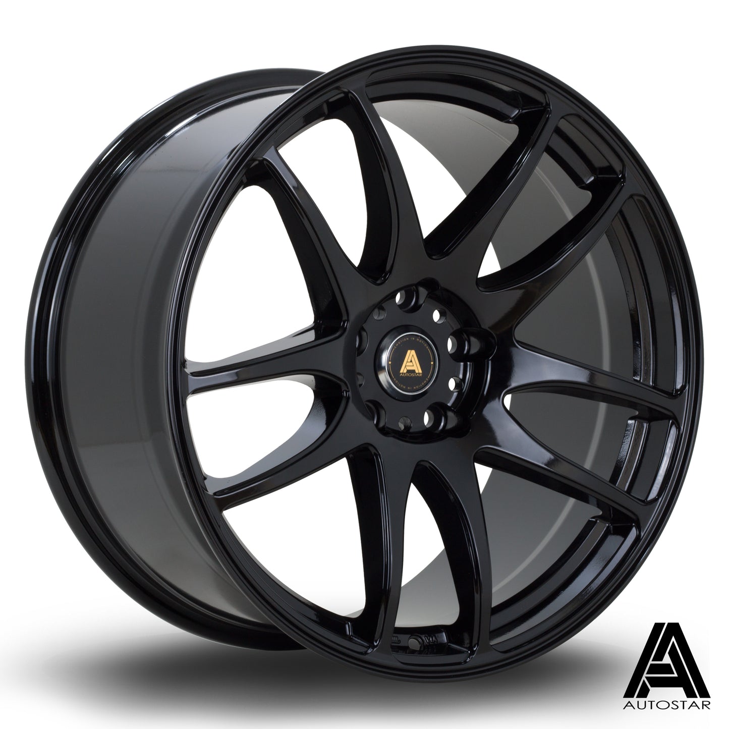 Autostar A510 19x9.5" 5x114.3 ET35, Gloss Black