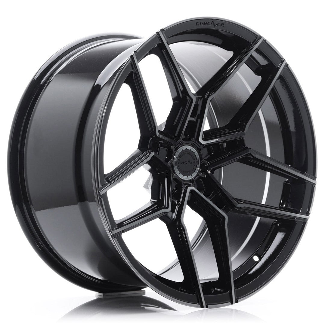 Concaver CVR5 20x10" (5 hole custom PCD) ET20-48, Double Tinted Black