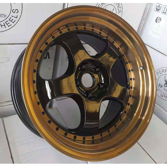 59Â°North D-002 18x10.5" 5x114.3/120 ET15, Gloss Black
