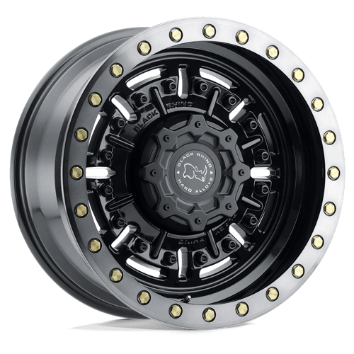 Black Rhino Abrams 17x9.5 5x127 ET-18, Gloss Gun Black
