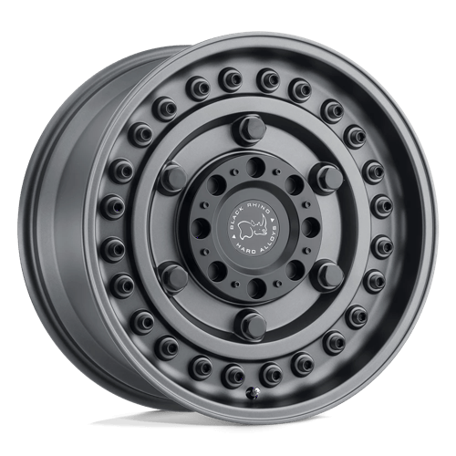 Black Rhino Armory 16x8" 5x127 ET-10, Gun Black