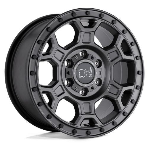 Black Rhino Midhill 17x8" 5x160 ET45, Flat Gunmetal