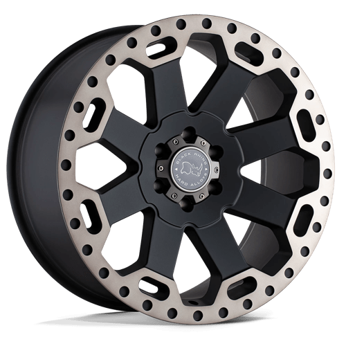 Black Rhino Warlord 17x8" 5x127 ET30, Flat Black