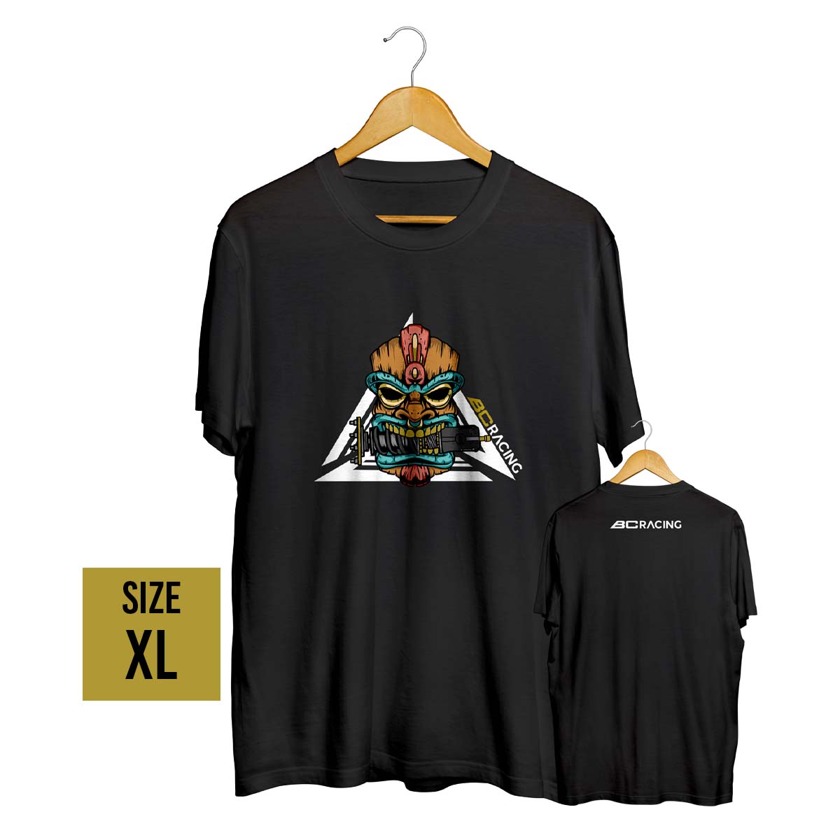 BC 'Tiki' T-Shirt Black (XL)