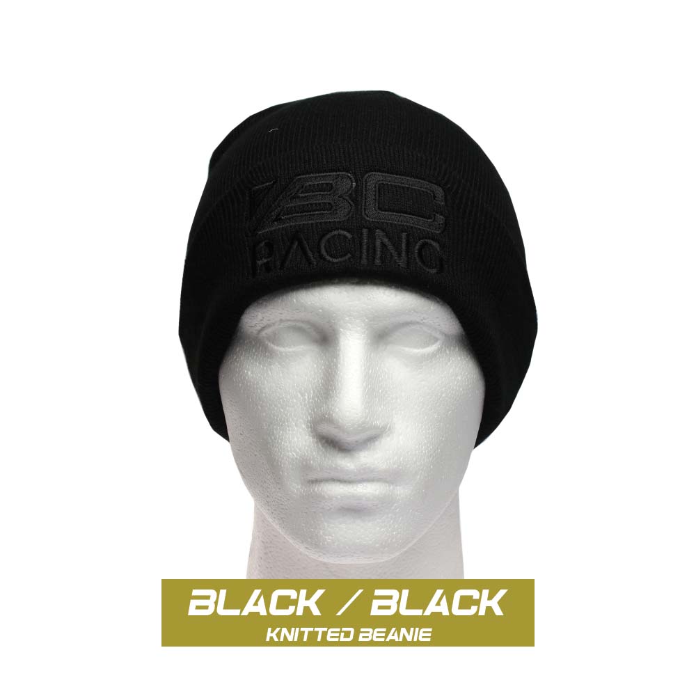 Black / Black Knitted Beanie