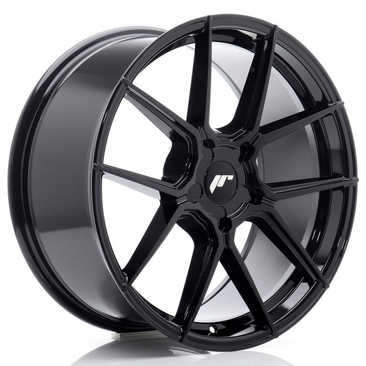Japan Racing JR-30 19x8" (5 hole custom PCD) ET20-40, Gloss Black