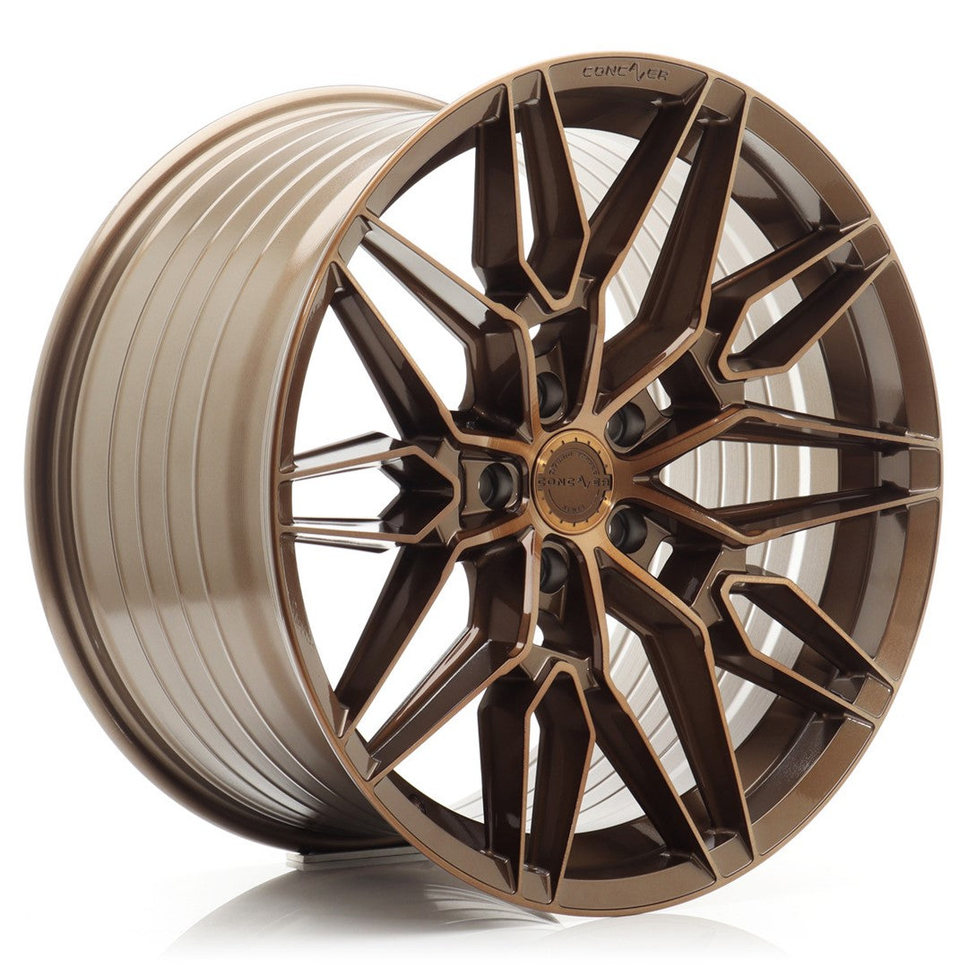 Concaver CVR6 20x9.5" (5 hole custom PCD) ET22-40, Brushed Bronze