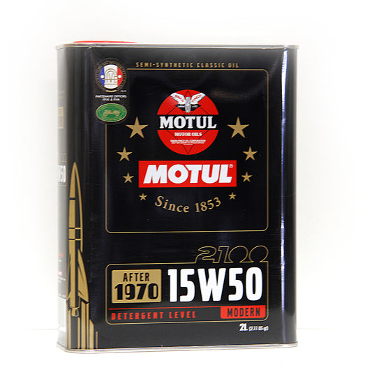 Motul Classic 15W50 - Historique Engine Oil (2L)
