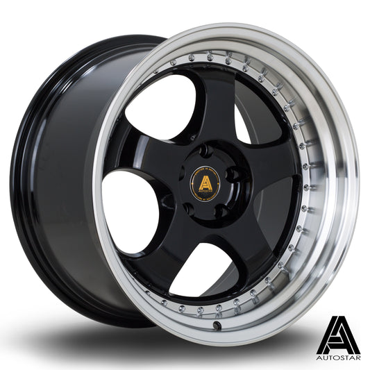 Autostar GT5 19x10.5" 5x114.3 ET22, Silver & Black