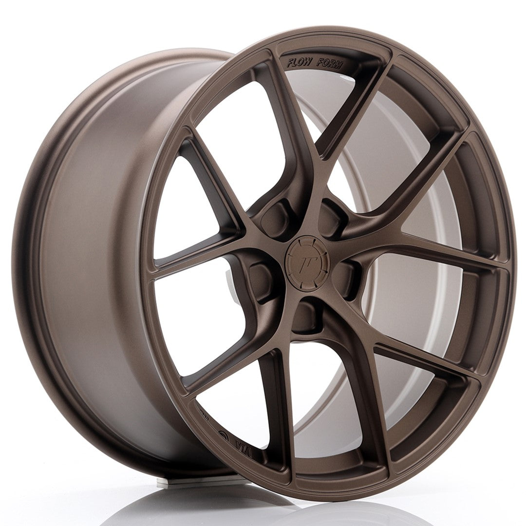 Japan Racing SL-01 Super Light 18x9.5" (5 hole custom PCD) ET25-38, Flat Bronze