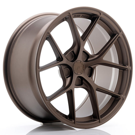 Japan Racing SL-01 Super Light 18x9.5" (5 hole custom PCD) ET25-38, Flat Bronze
