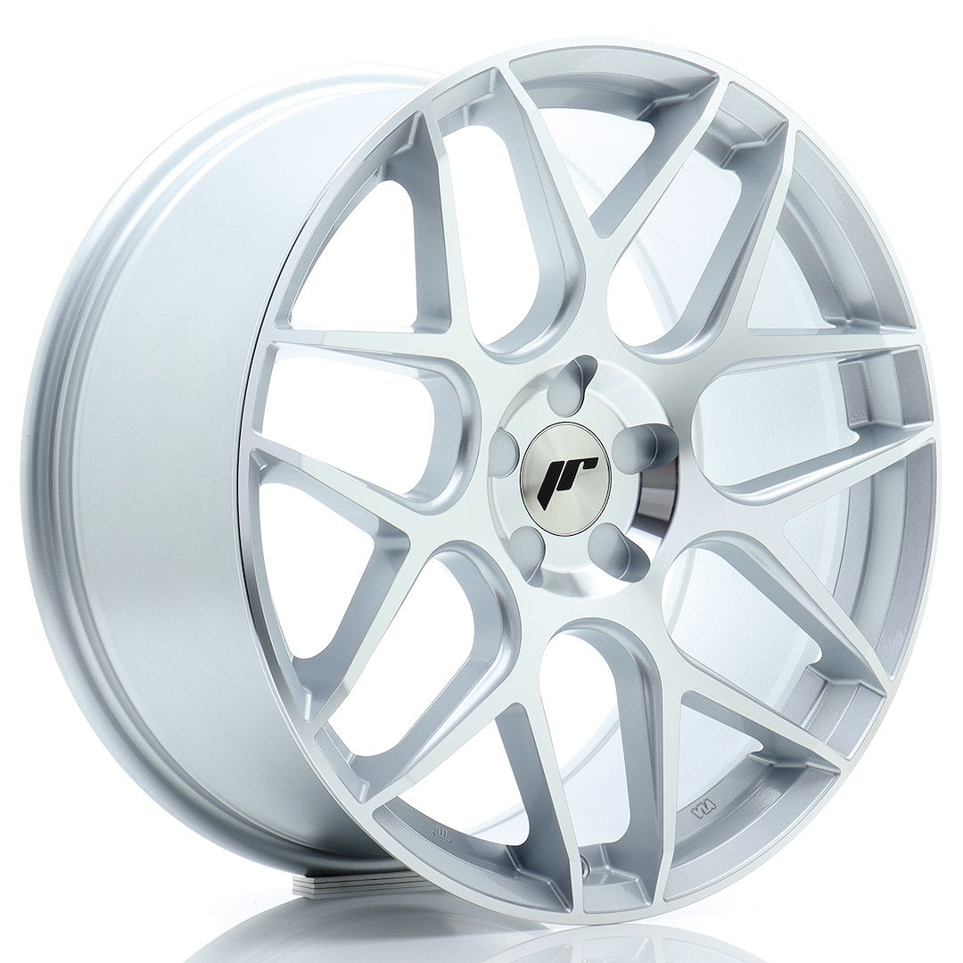 Japan Racing JR-18 19x8.5" (5 hole custom PCD) ET20-45, Silver