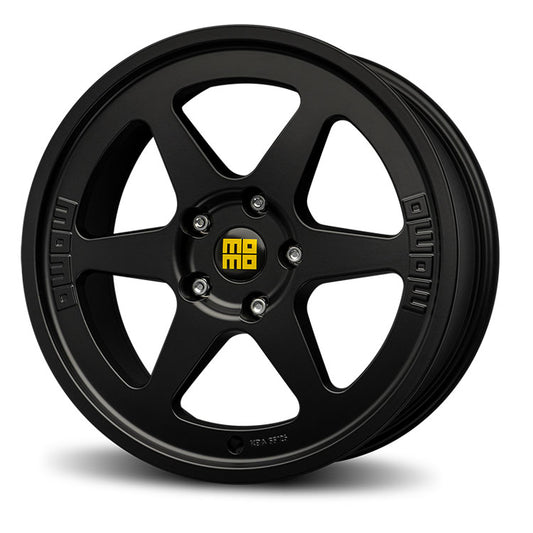 Momo Heritage 6 18x8" 5x100 ET35, Matt Black