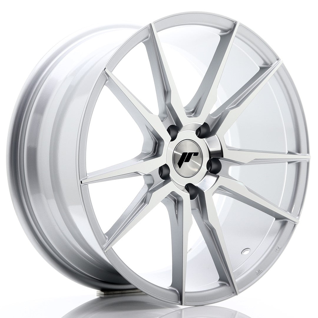 Japan Racing JR-21 19x8.5" 5x114.3 ET40, Machined Silver