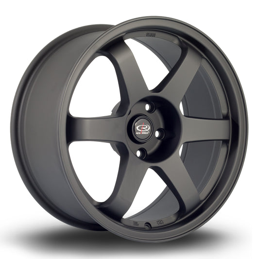 Rota Grid 18x8.5" 5x114.3 ET35, Flat Black