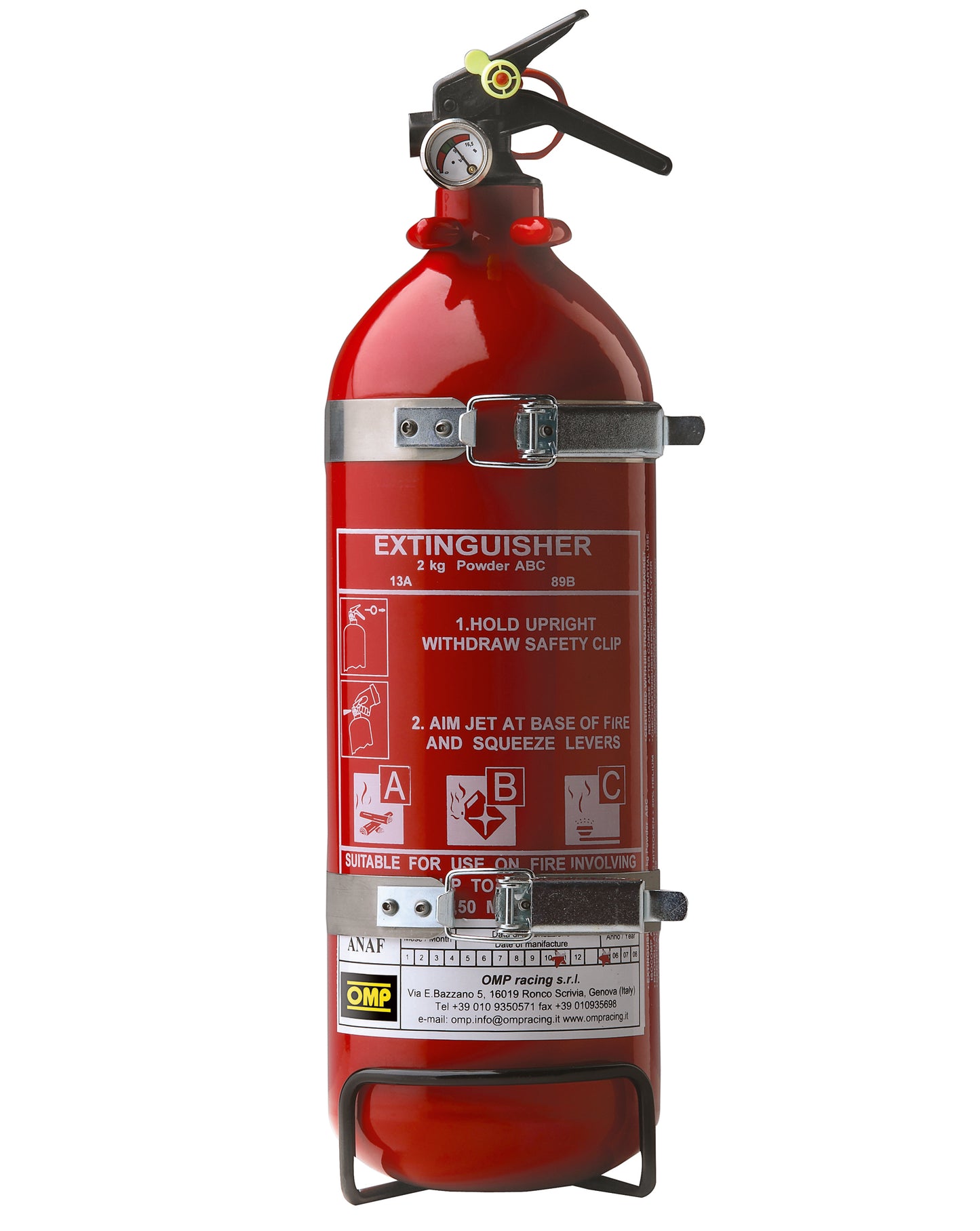 OMP 2 kg Powder Extinguisher