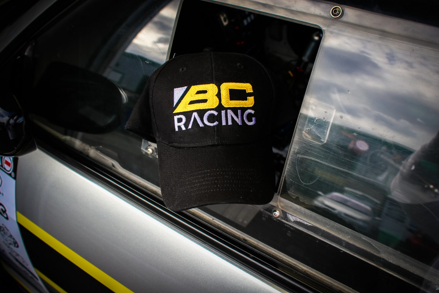 BC Racing Black/Gold Baseball Cap