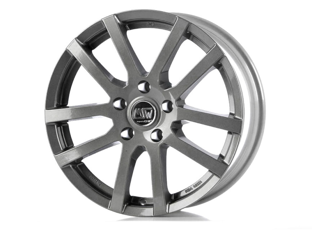 MSW 22 16x6.5" 5x108 ET50, Grey Silver