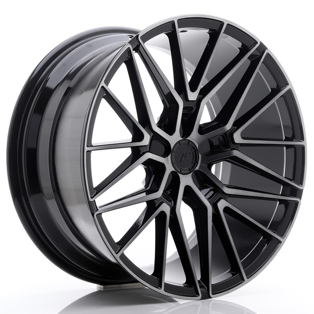 Japan Racing JR-38 20x10" (5 hole custom PCD) ET20-45, Flat & Gloss Black