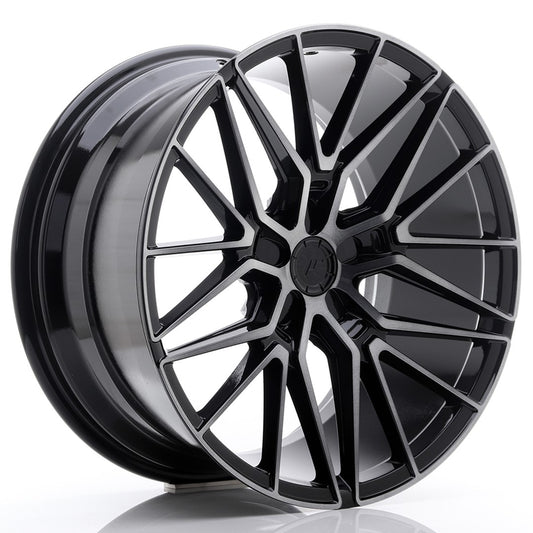Japan Racing JR-38 20x10" (5 hole custom PCD) ET20-45, Flat & Gloss Black