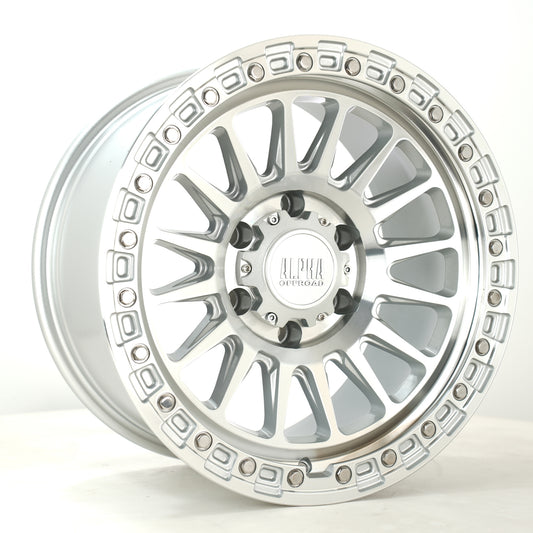 Rota Combat 17x9" 6x139.7 ET0, Silver