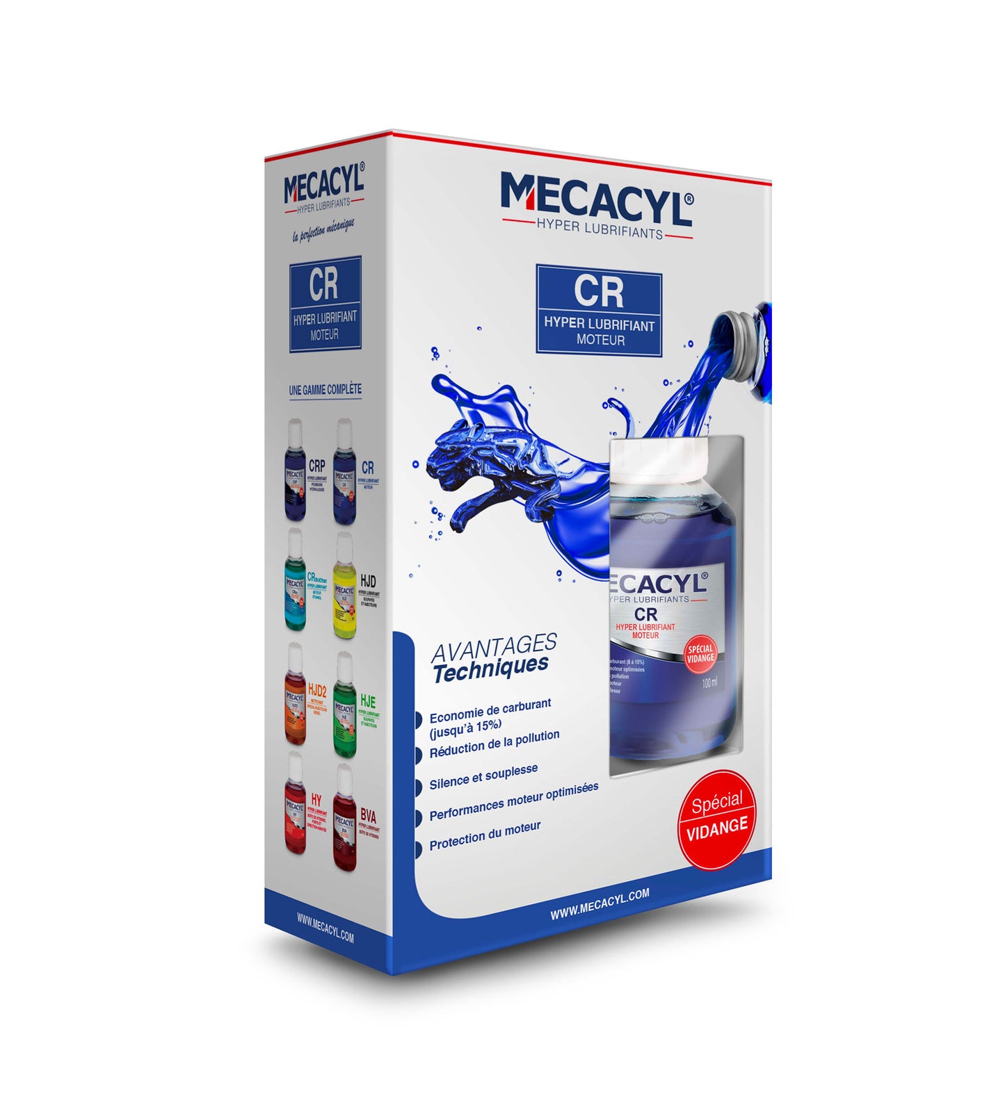 Mecacyl CR Hyper Lubrifiant Moteur (100 ml)