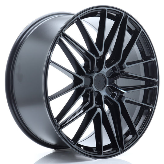 Japan Racing JR-38 22x9" (5 hole custom PCD) ET10-45, Flat & Gloss Black