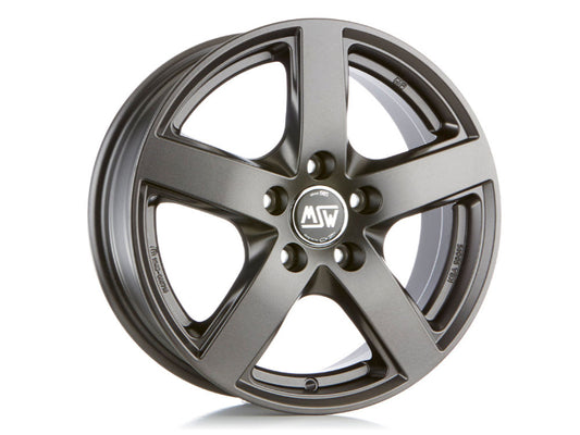 MSW 55 17x7.5" 5x112 ET52.5, Matt Dark Grey