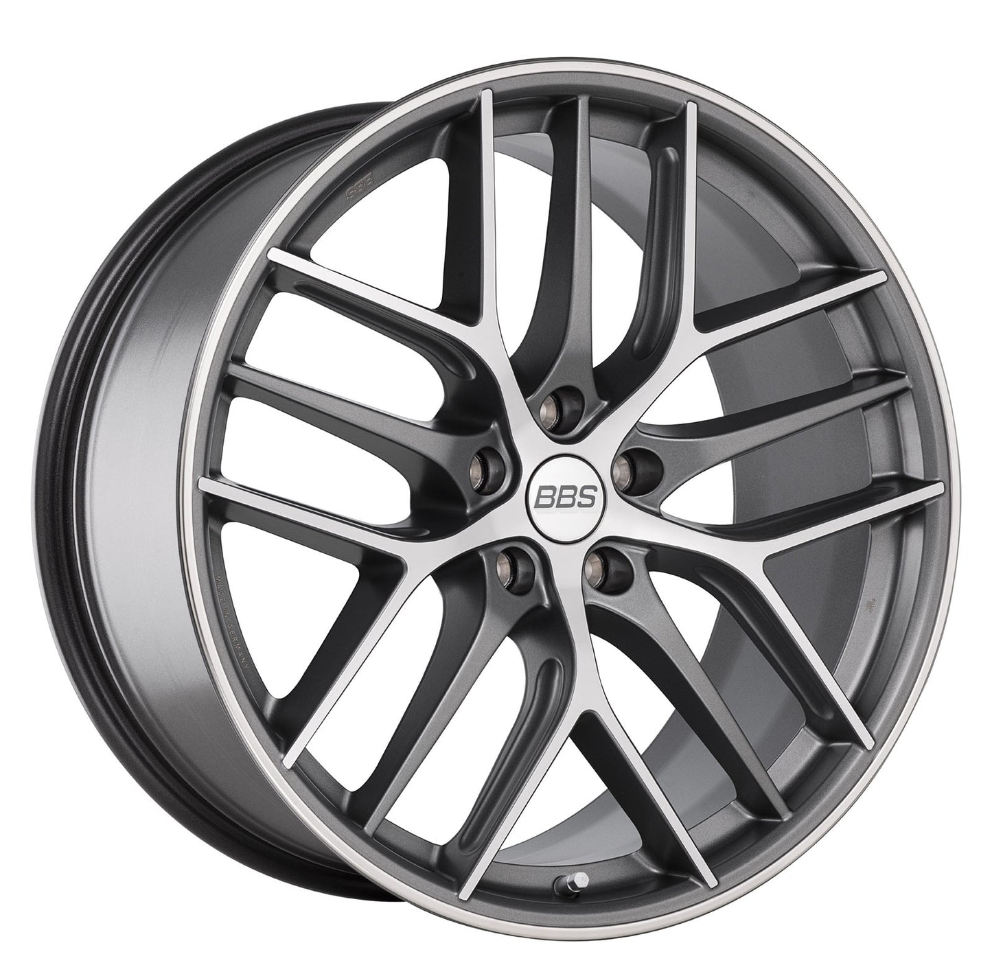 BBS CC-R 20x9.5" 5x114.3 ET35, Dark Grey / Machined