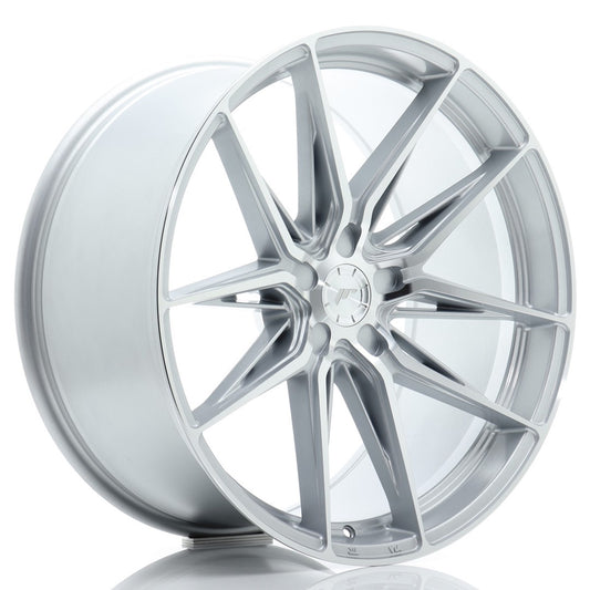 Japan Racing JR-44 21x11" (5 hole custom PCD) ET11-46, Machined Silver