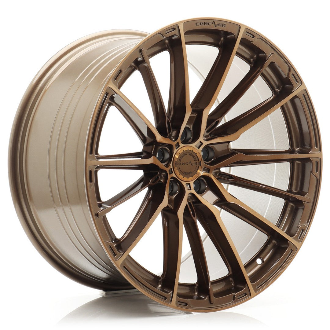 Concaver CVR7 22x10.5" (5 hole custom PCD) ET10-46, Brushed Bronze