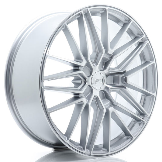 Japan Racing JR-38 21x9.5" (5 hole custom PCD) ET14-58, Machined Silver