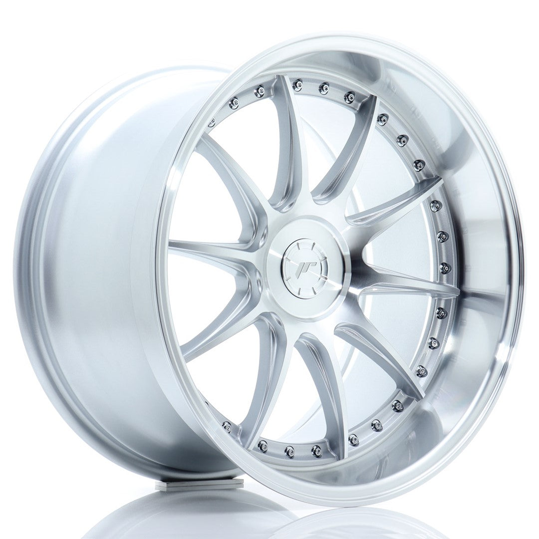 Japan Racing JR-41 19x11" (5 hole custom PCD) ET12-25, Silver