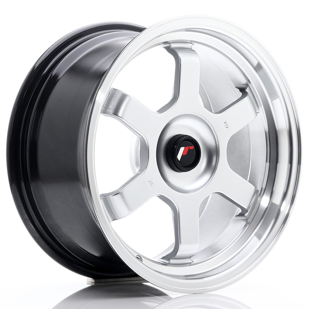 Japan Racing JR-12 16x8" (4 & 5 hole custom PCD) ET20-22, Hyper Silver