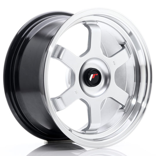 Japan Racing JR-12 16x8" (4 & 5 hole custom PCD) ET20-22, Hyper Silver