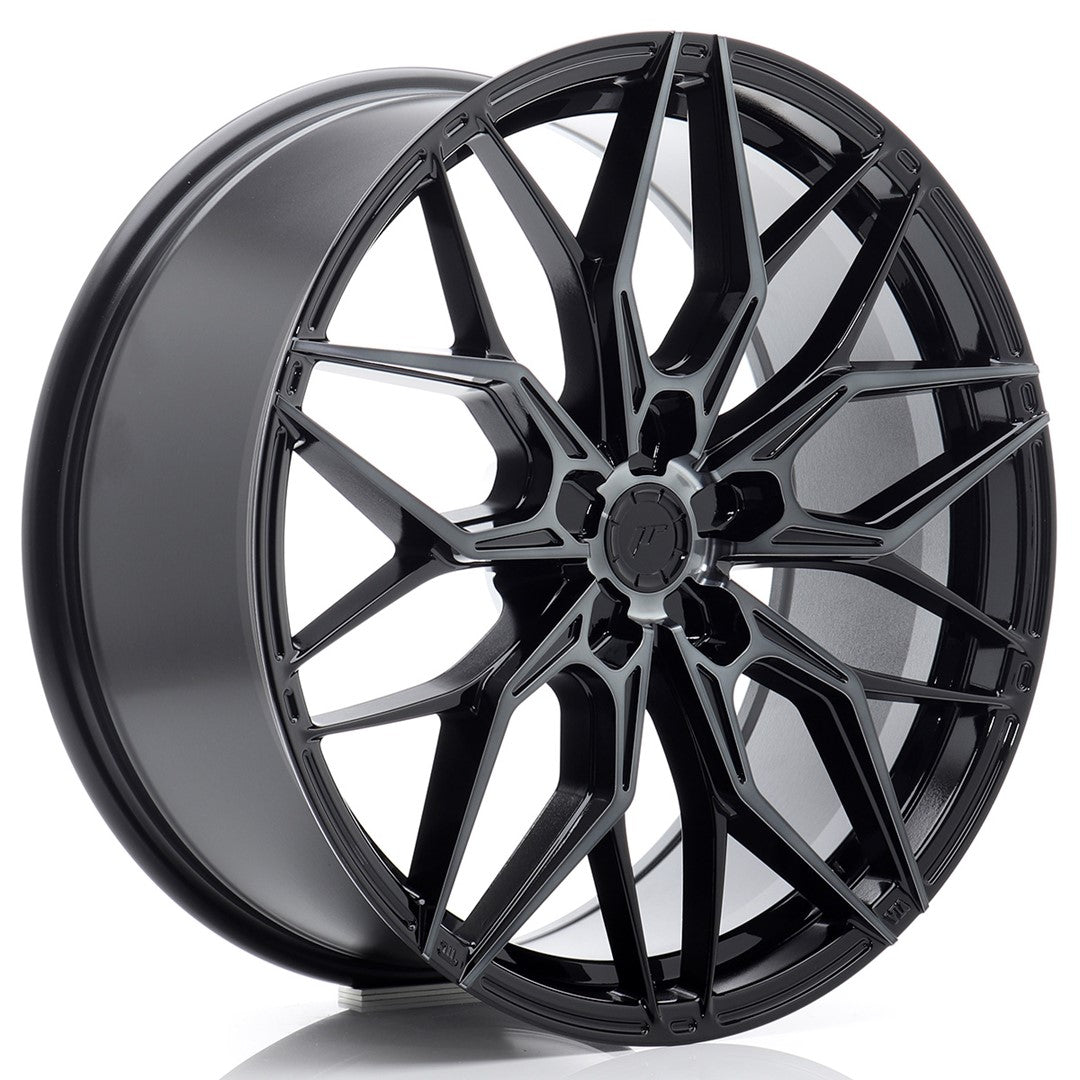 Japan Racing JR-46 20x8.5" (5 hole custom PCD) ET20-45, Gloss Black, Tinted Face