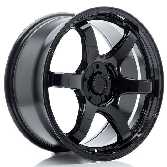 Japan Racing SL-03 Super Light 18x8" (5 hole custom PCD) ET20-35, Gloss Black