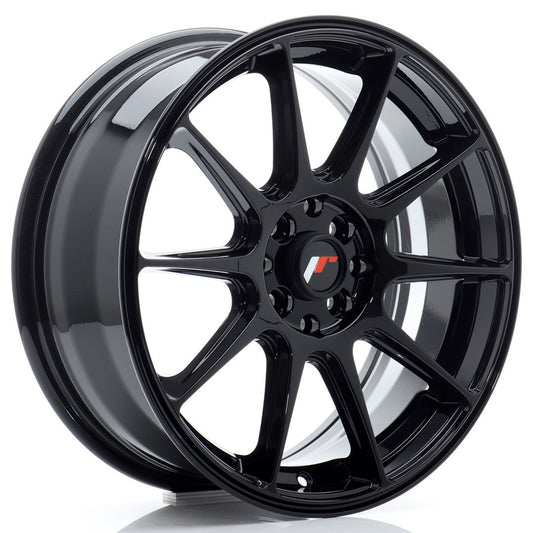 Japan Racing JR-11 17x7" 5x100/108 ET35, Gloss Black