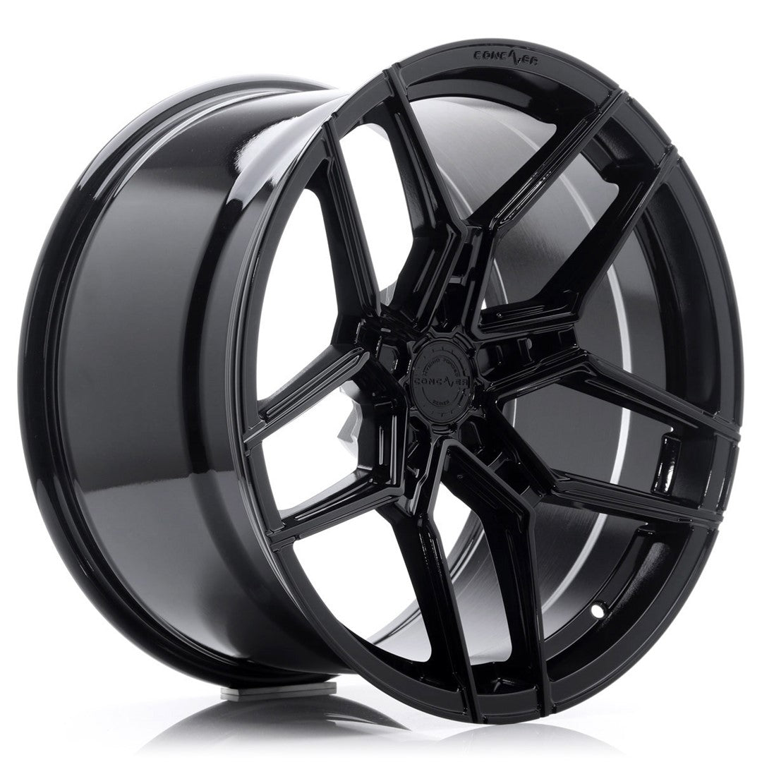 Concaver CVR5 19x9.5" (5 hole custom PCD) ET20-45, Platinum Black